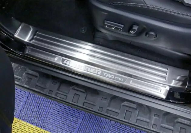 Приемная педаль приложение только для Toyota 4runner установка; для 4runner нержавеющая сталь Задняя панель для защиты от аксессуары отделка