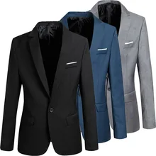 Лидер продаж, мужской блейзер в Корейском стиле, приталенный хлопковый Блейзер, мужская куртка на заказ, мужские деловые блейзеры, мужские блейзеры, мужская куртка, свадебное пальто
