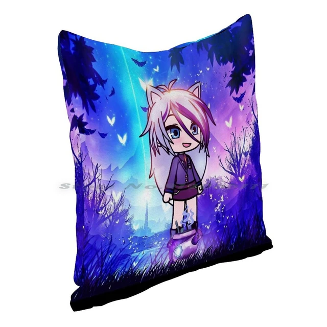 Gacha Life Series-magical Bear Girl Kaya Pillow Case Printed Home