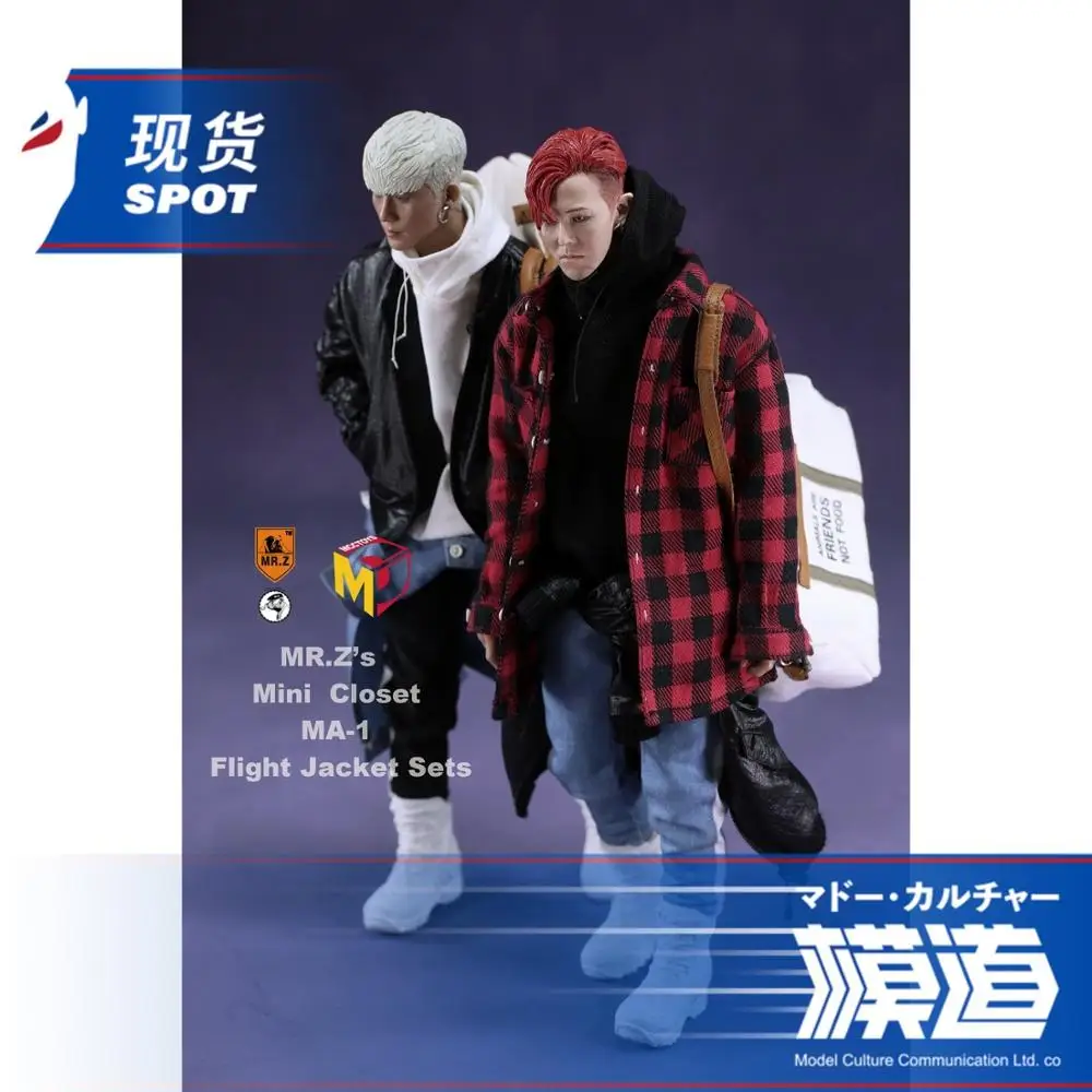 1/6 модные Заказные MCCToys x Mr. Z 1/6 MR. Z мини-шкаф-летная куртка наборы F 12 дюймов мужские тела G-DRAGON фигурки