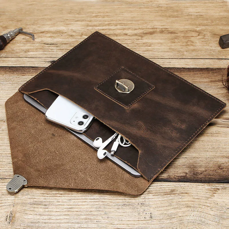 Роскошный Ретро чехол из коровьей кожи для ipad 10 5/10 2 inchTablet Sleeve Pouch Notebook Case Bag|Чехлы