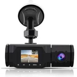 Cámara de salpicadero con pantalla de 1,5 pulgadas, grabadora de conducción de coche, 1080p, 1080P, gran angular de 140 °, detección de movimiento, tacógrafo