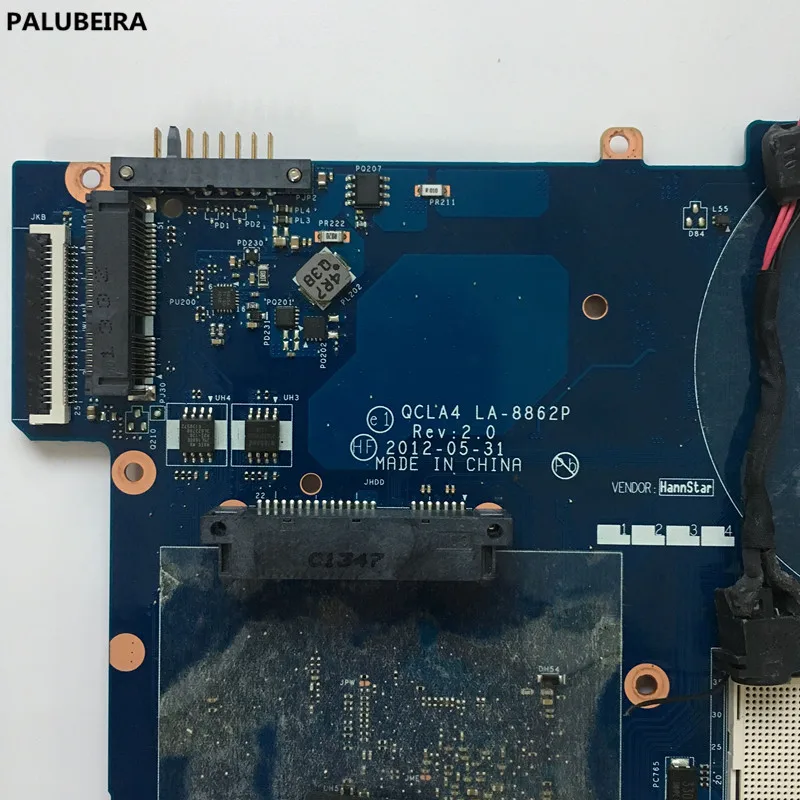 PALUBEIRA ноутбук материнская плата для Samsung NP350V5C NP350V5X PC материнская плата HM70 QCLA4 LA-8862P BA59-03539A BA59-03539B tesed DDR3