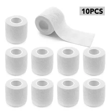 10 шт. 4,5 м спортивные самоклеющиеся эластичные повязки для фитнеса, эластопласт для поддержки колена, подушечки для пальцев, лодыжки, ладони, плеча