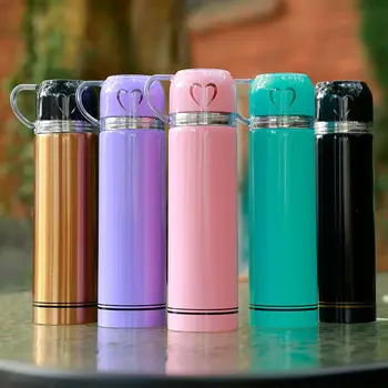 

Stainless Steel Vacuum Insulation Cup Female and Male Water Cup Students Portable Creative Cute Children Large Capacity Kettle