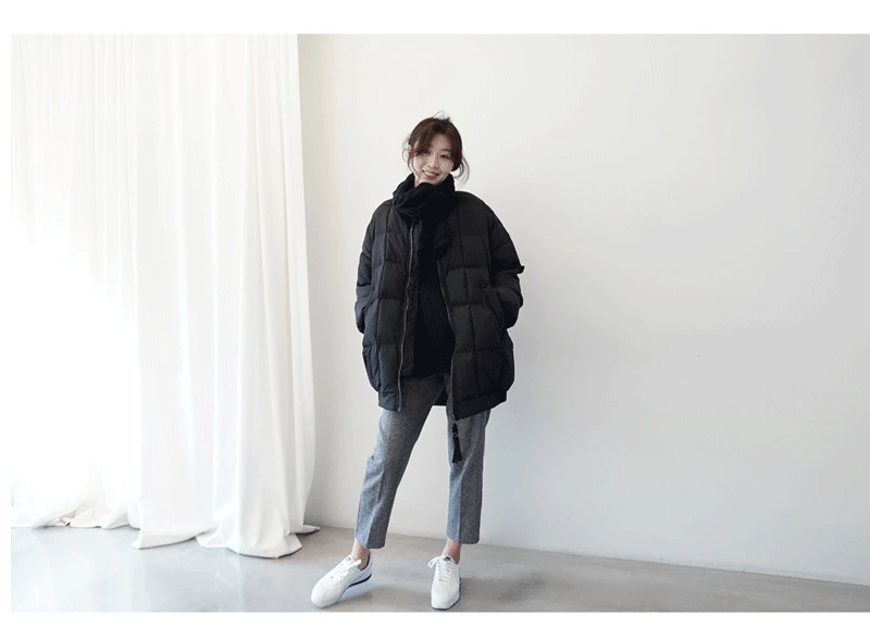 Зимняя куртка женская парка пальто пуховик более размера Плюс Размер Женская теплая одежда черная верхняя одежда осенняя стеганая Harajuku