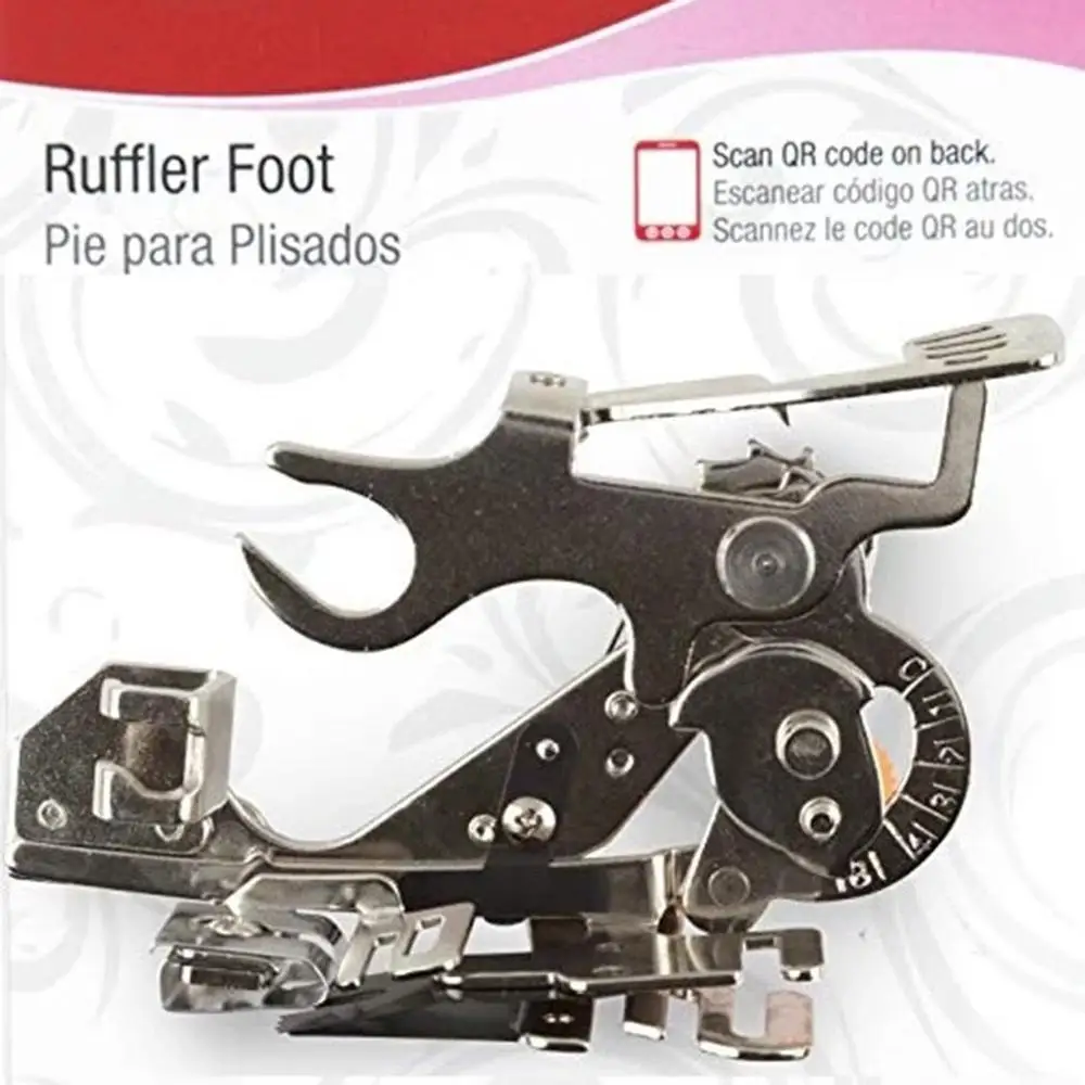 Pleated Presser Foot For Household Sewing Machine Wrinkle Presser Foot Multi-Function Ultimate Pleated Presser Foot