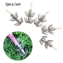 5 шт. светящийся Осьминог наживка-кальмар джиг Крючки двойной слой зонтик крючок из высокоуглеродистой стали светящиеся в темноте DIY рыболо...(China)