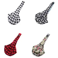 Регулировочная сумка для животных с пряжкой, камуфляжная клетчатая стильная простая дизайнерская переносная сумка на плечо для кошек и собак, дорожные инструменты для переноски домашних животных