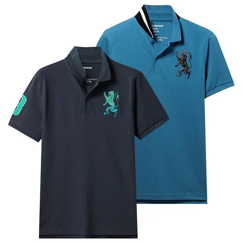 Giordano Men Polo Shirt Pack Of 2