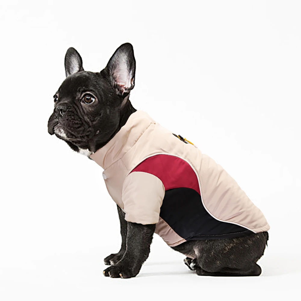 Зимняя Светоотражающая одежда для маленьких собак, куртка для щенков, пальто для кошек, собак, французская одежда для бульдога чихуахуа, одежда для собак, жилет, наряд