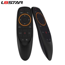 L8STAR G10S Air mouse 2,4G голосовой пульт дистанционного управления USB приемник гироскоп зондирование беспроводной смарт Areo мышь для Android tv BOX проектор