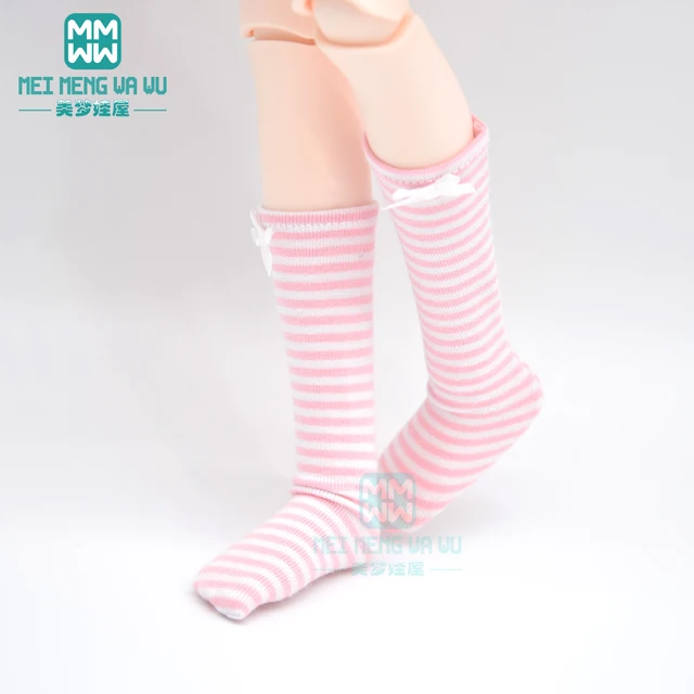 Doll accessories Fashion socks variety of multi-color for 1/6 1/4 1/3  BJD SD DD MSD YOSD Doll 5