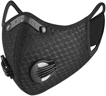 

N95 Dust Breathing Mask Activated Carbon Dustproof Mask with 1pcs Extra Carbon N99 Filter for Pollen Allergy Woodworking Mowing