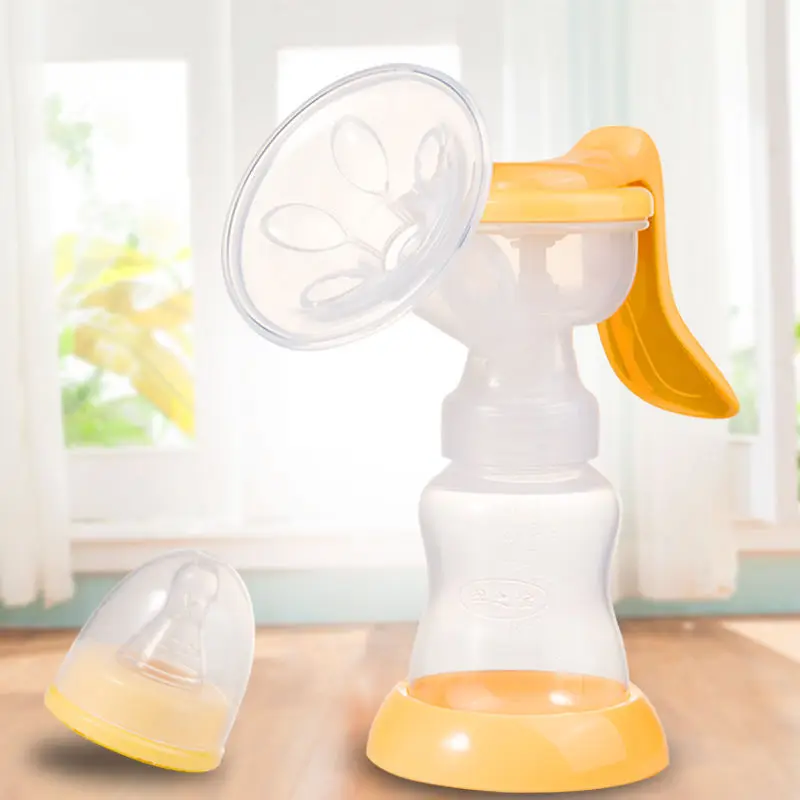 

A Pieces of Hair Large Suction Manual Breast Pump Suction Large Maternal Supplies Milker Pull Milk Nursing Pumping Milk Rush