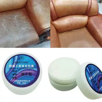

Shoe Polish Cream Leather Restore Cream Repair Cleaner Couch Seat Car Sofa Shoe Boots Anionic Leather No Trace Repair Cream 30ml