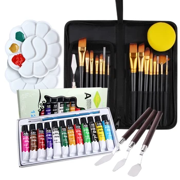 

35PCS Painting Brush Set Toy Children Adults Art Drawing Painting Tools Supplies Kids Early Education Learning Drawing Gift New