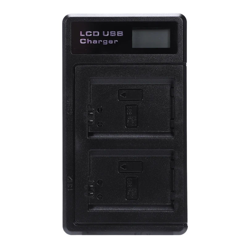 2 шт. Np-Fw50 батарея и двойное зарядное устройство с Usb светодиодным дисплеем для камеры sony Alpha Ilce Nex Slt Cyber-Shot