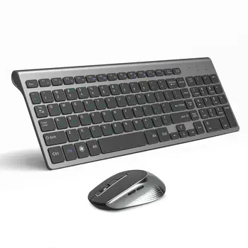 

Russian Wireless Keyboard Mouse Set Ergonomic Mouse PC Mause Silent Button Keyboard and Mouse Combo 2.4G for Laptop PC