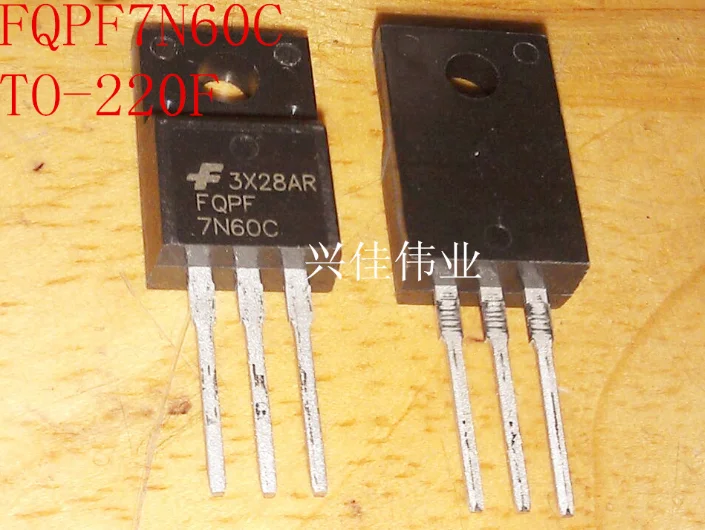 

Mxy 10 шт. FQPF7N60C TO220 7N60C 6A700V TO-220