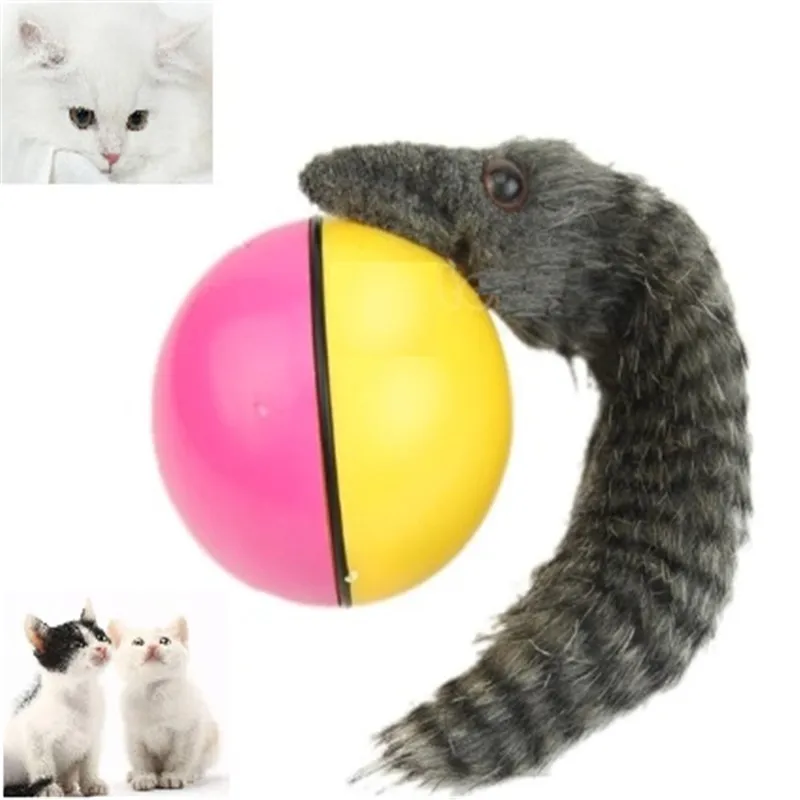 

Cat Jumping Moving Rolling Ball Pet Dog Chewing Puppy Cats Kitten Rolling Ball Cat Play Interactive Toy Pet Products