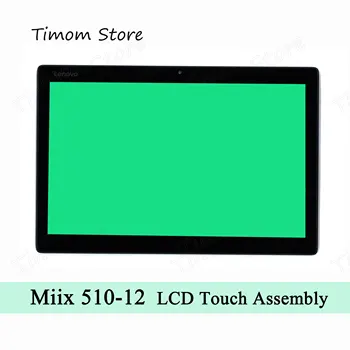

for Miix 510-12ISK Tablet 80U1 ideapad Miix 510-12IKB 80XE Series LED LCD TOUCH SCREEN Bezel 5D10M13938 5D10M42923 Miix 510 12