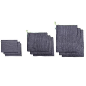 

9Pcs Reusable Produce Bags Cotton Mesh Produce Shopping Bag Set Organic Eco Friendly Washable Storage Bags for Fruit Vegetables