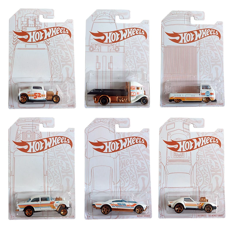 hot wheels 50th anniversary black & gold collection