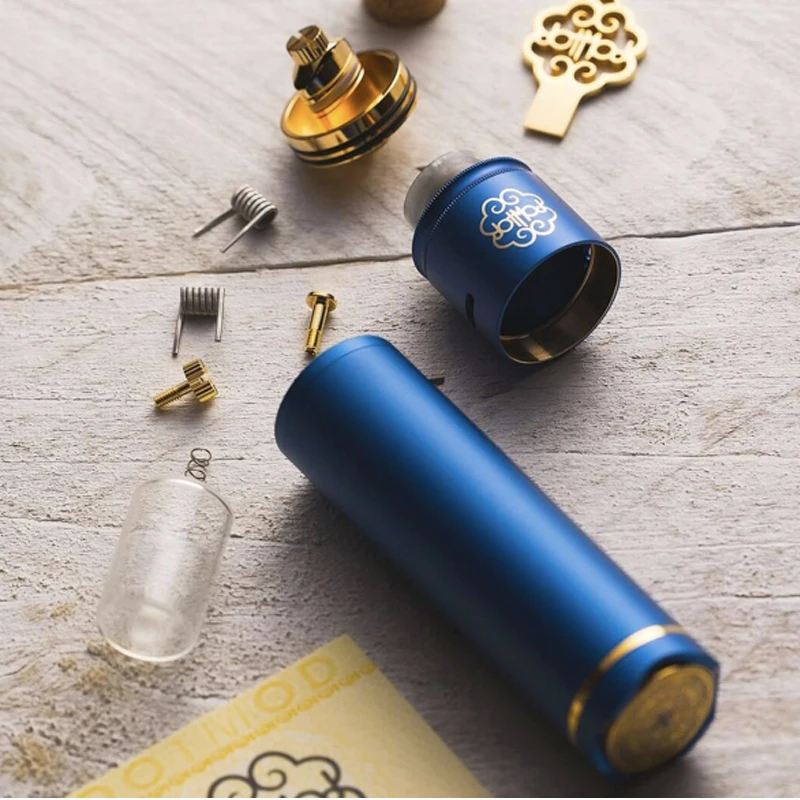 Dotmod Mech Vape комплект Петри Lite dotMech24 механический мод 24 мм Dotmod RDA Tank 510 комплект электронных сигарет