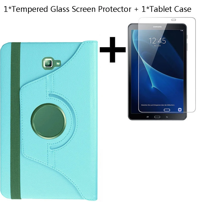 Модный чехол для планшета для женщин и мужчин, Аксессуары для samsung Galaxy Tab A A6 10,1 SM-T580 T580N T585 T585C, Роскошный чехол для планшета - Цвет: SkyblueTP