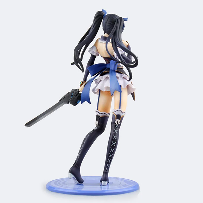 Аниме игр очень большого размера Neptunia Noire ПВХ фигурка сексуальная девушка черное сердце фигура аниме модель игрушки коллекция A216