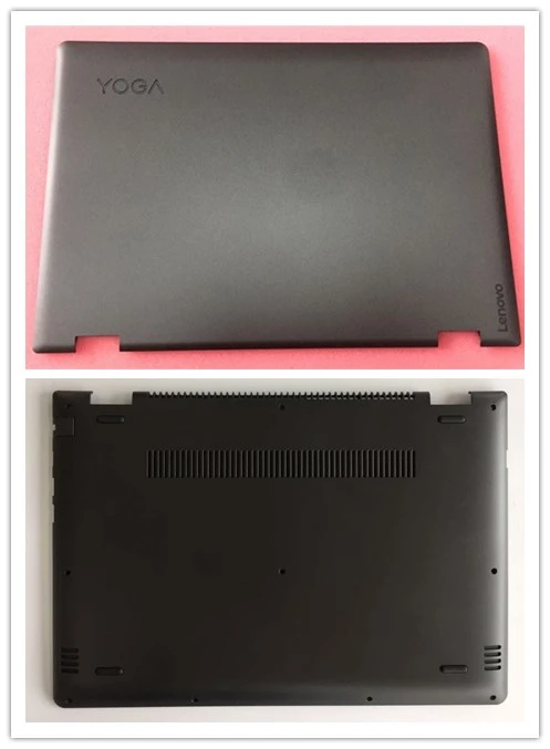 New Original laptop Lenovo Yoga 510 14 Yoga 510-14isk Lcd Rear Lid Cover base cover case Black white 5S50L45665 - Цвет: Black AD