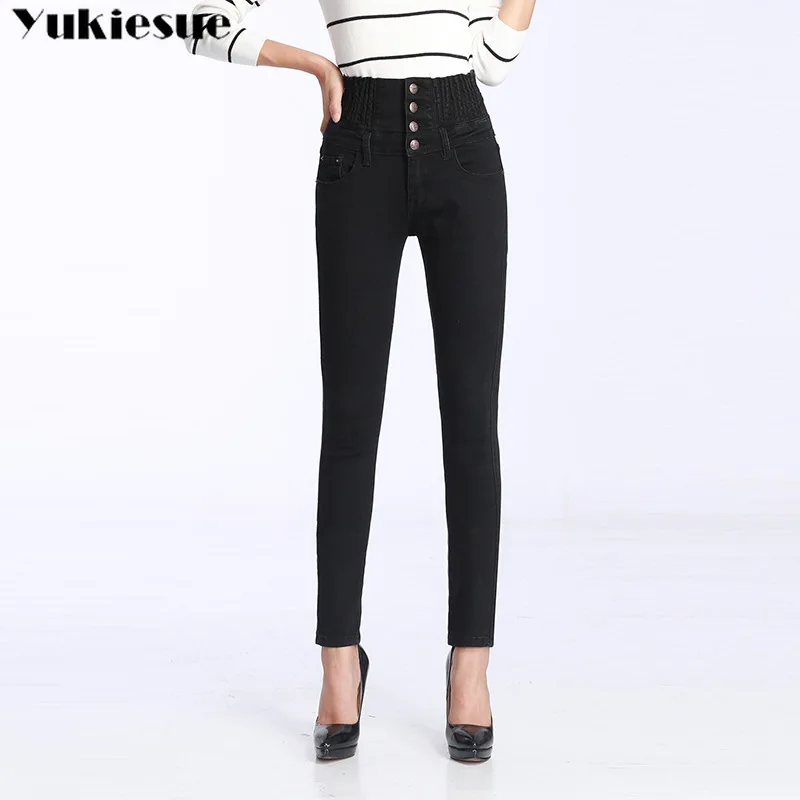 Womens Winter Jeans High Waist Skinny Pants Fleece Lined Elastic Waist Jeggings Casual Plus Size Jeans For Women Warm Jeans Womens Winter Jeans High Waist Skinny Pants Fleece Lined Elastic Waist Jeggings Casual Plus Size Jeans For Women Warm Jeans