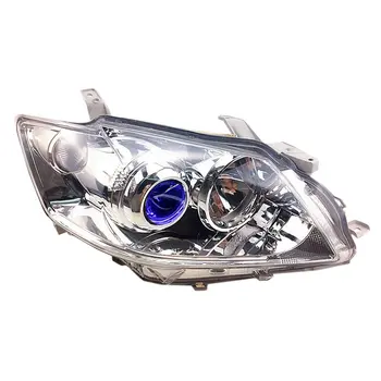 

Headlight assembly for toyota camry 2006-11 LED angel eye turn signal Bi-lens HID bulbs with 65W Ballast, left and right