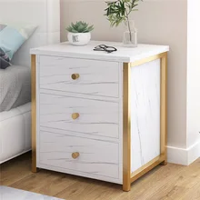 Table de chevet nordique Style Ins, maison Simple, Table de chevet, chambre à coucher, étagère multicouche, petite armoire multifonction pour salon 