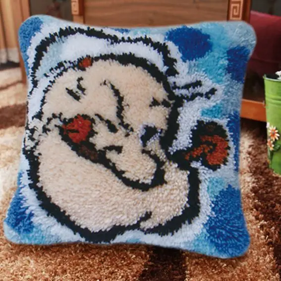 Knooppakket Foamiran для цветов Сделай Сам защелка крюк защелка для самостоятельной сборки крючок Подушка Вышивка крестом подушки Foamiran для цветов Smyrna