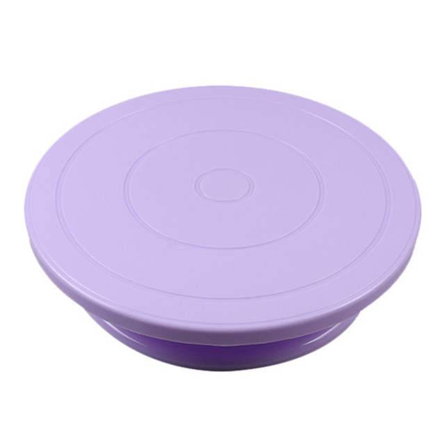 Cake Plate Turntable Rotating Anti-skid Round Cake Stand Cake Decorating Rotary Table Kitchen DIY Pan Baking Tool