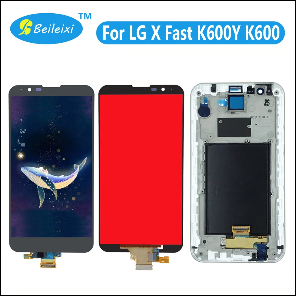

LCD Display Touch Screen Digitizer Assembly Repair replacement For LG X Fast K600Y K600