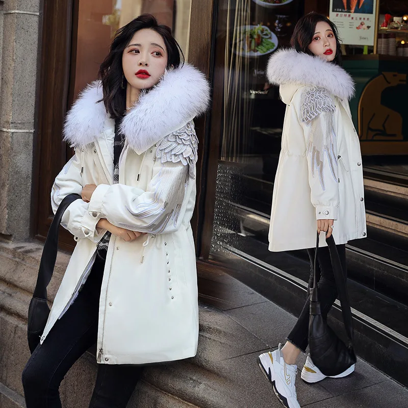 

2019 Winter Trend Versitile Fashion Body Hugging Casual Cotton-padded Clothes/Cotton Coat