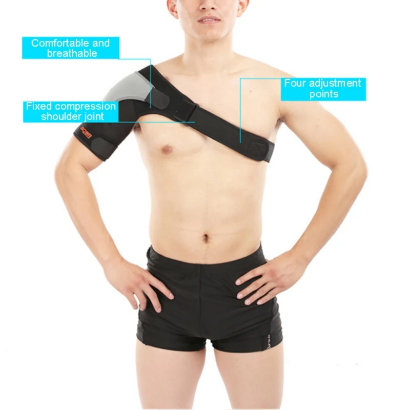 Новейшая модель; ArrivalAdjustable плеча Поддержка сжатия плечевой ремень дышащие манжеты; Ширина плеч; Длина рукава боль рельеф травмы на голову