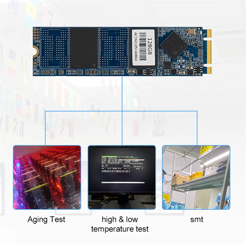 internal ssd for pc Walram M.2 Sata3 SSD 120GB 128GB 240GB 256GB 512GB 1TB Hdd M2 NGFF M.2 2280mm Disco Duro For Desktop& Laptop NVME SSD M.2 2 tb internal ssd