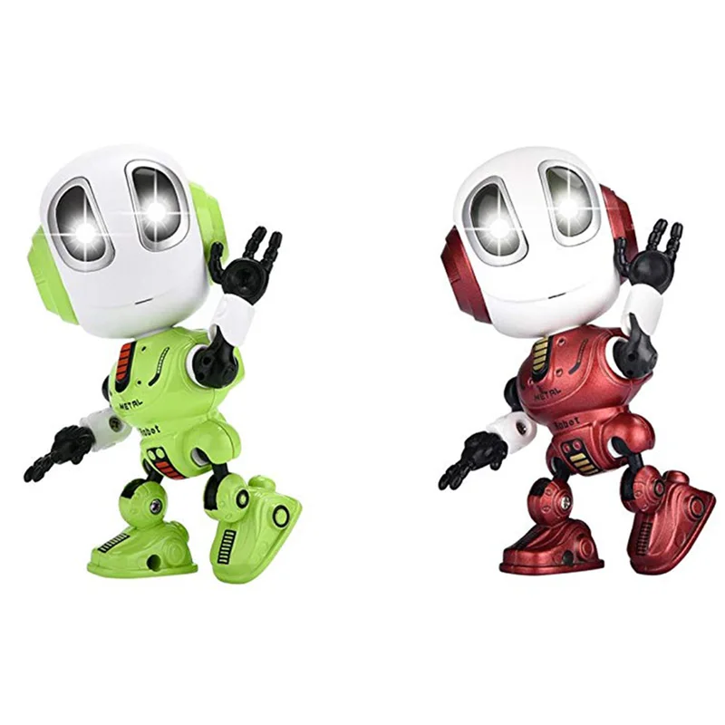Recording Talking Robot for Kids Children Toys,Educational Robots Toys LED Eyes Contact Control Best Birthday Gifts for 3 Year O