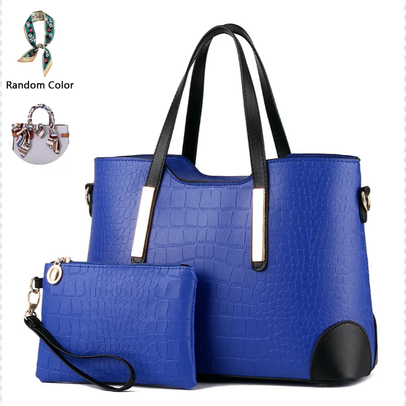 

Bags ladies 2020 bags new women's handbags fashion crocodile pattern mother and child bags diagonal shoulder women's handbag