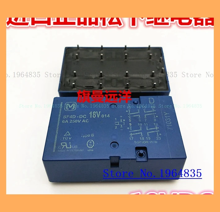 

SF4D-DC18V 18V SF4-DC18V 6A 250VAC