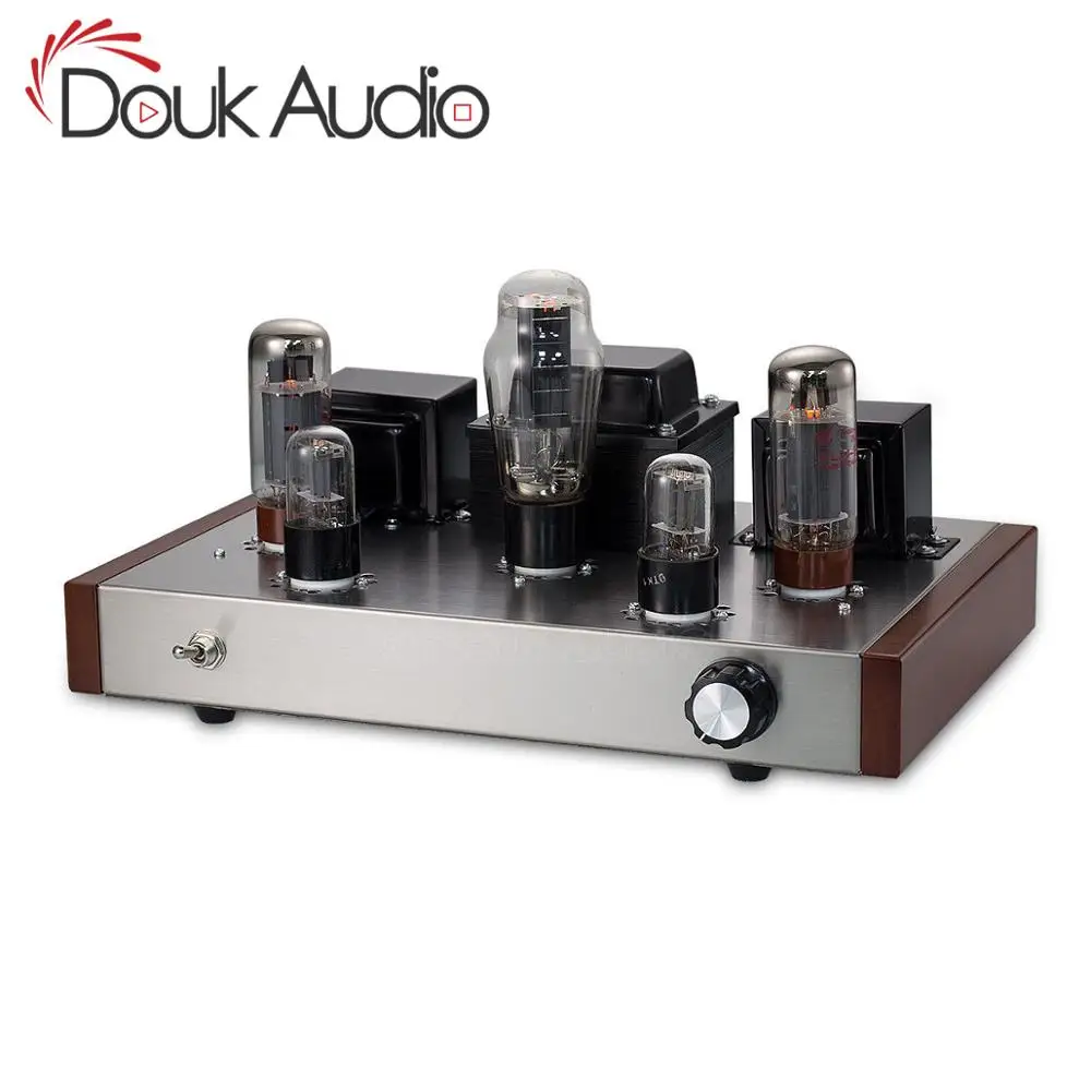 Усилитель клапанной трубки Douk audio EL34B одноконтурный усилитель мощности класса A hi