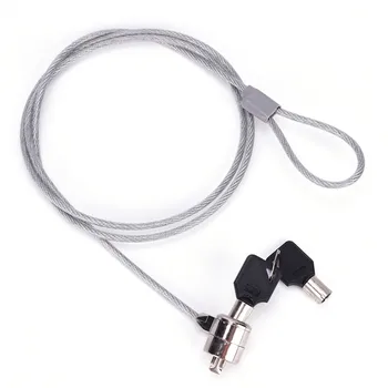 

Anti-Theft Office Notebook Laptop PC Computer Desk Key Security Lock Chain Cable