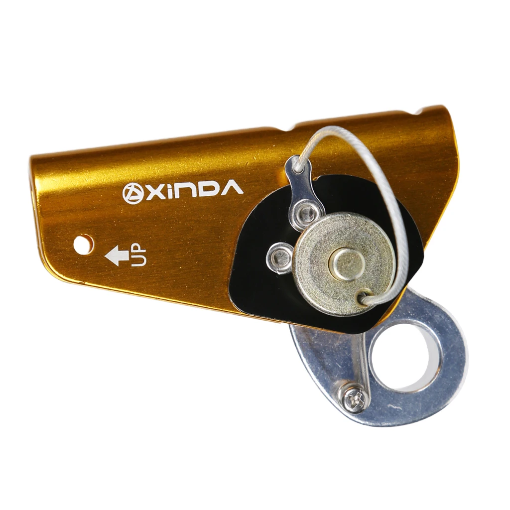 22KN Fall Arrest Rope Grab Protecta Ascender for Outdoor Climbing Tree Surgeon Mountaineering Camping Hiking Climbing Accessory