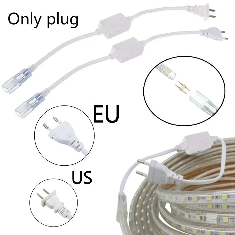 6 мм кабельный ленточный светильник 5050 2835 3014 5630 SMD 2pin заглушка для бара