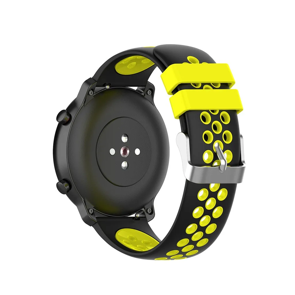 Для Huami AMAZFIT GTR 47 мм Замена вентиляция спортивный мягкий браслет наручные умные часы с ремнем браслет долговечные аксессуары#904