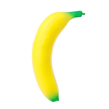 

18CM Simulation Banana Squishy Toy Slow Rising Squeeze Stress Decompression Doll